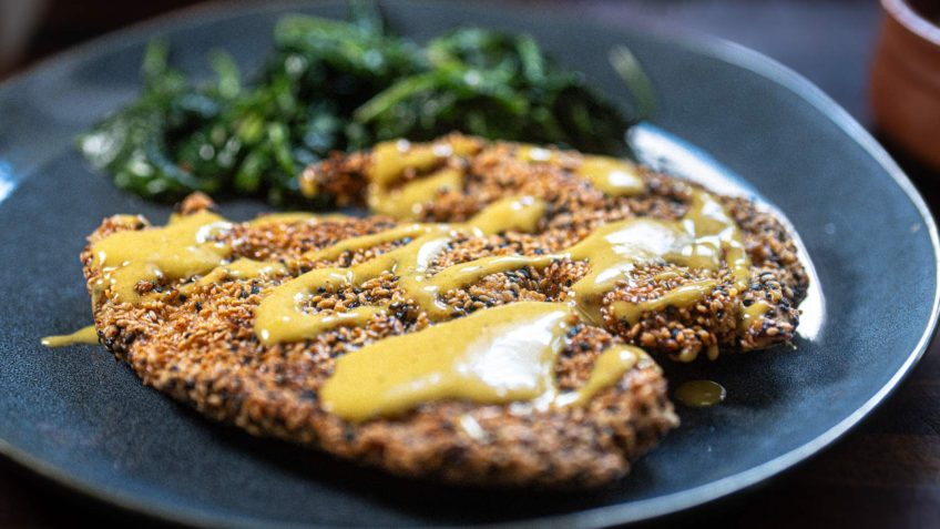 Crispy Sesame & Herb Chicken You’ll Make on Repeat